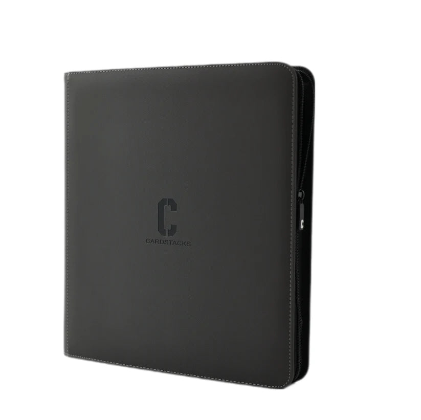 12-Pocket Binder Grijs