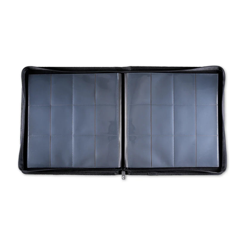 12-Pocket Binder Grijs