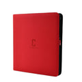 12-Pocket Binder Rood