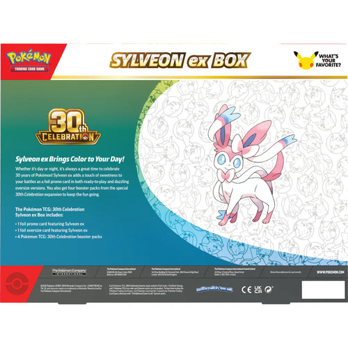 30th celebration Sylveon ex box