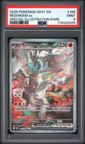 Reshiram #166 PSA 9