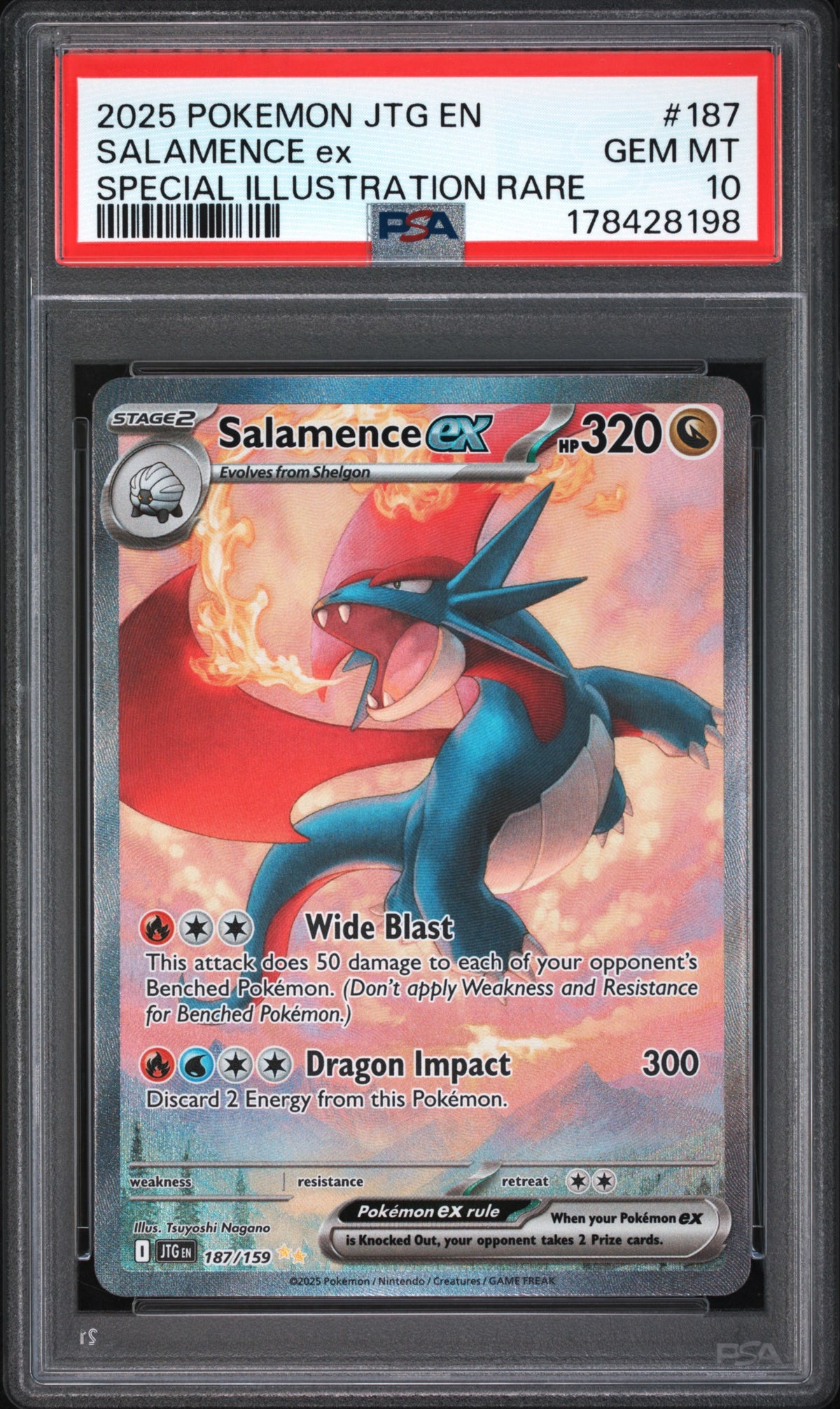 Salamence #187 PSA 10