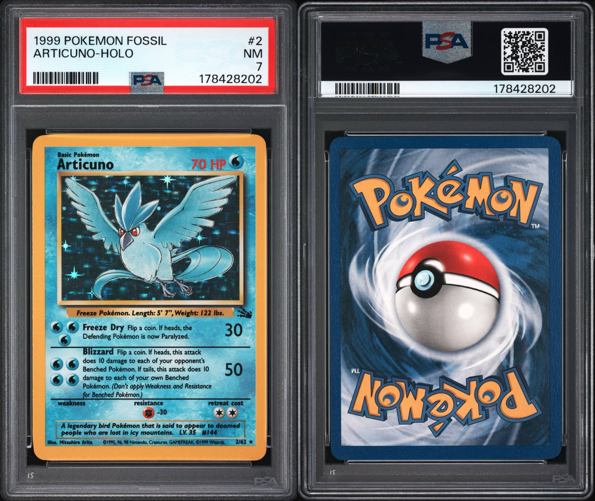 Articuno #2 PSA 7