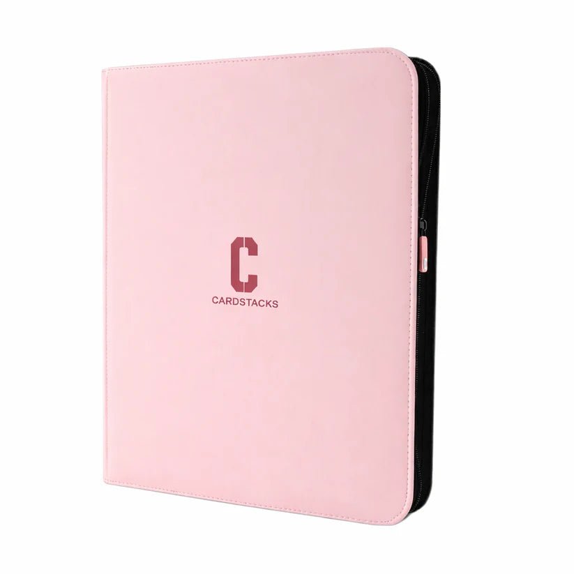 9-Pocket Toploader Binder Roze