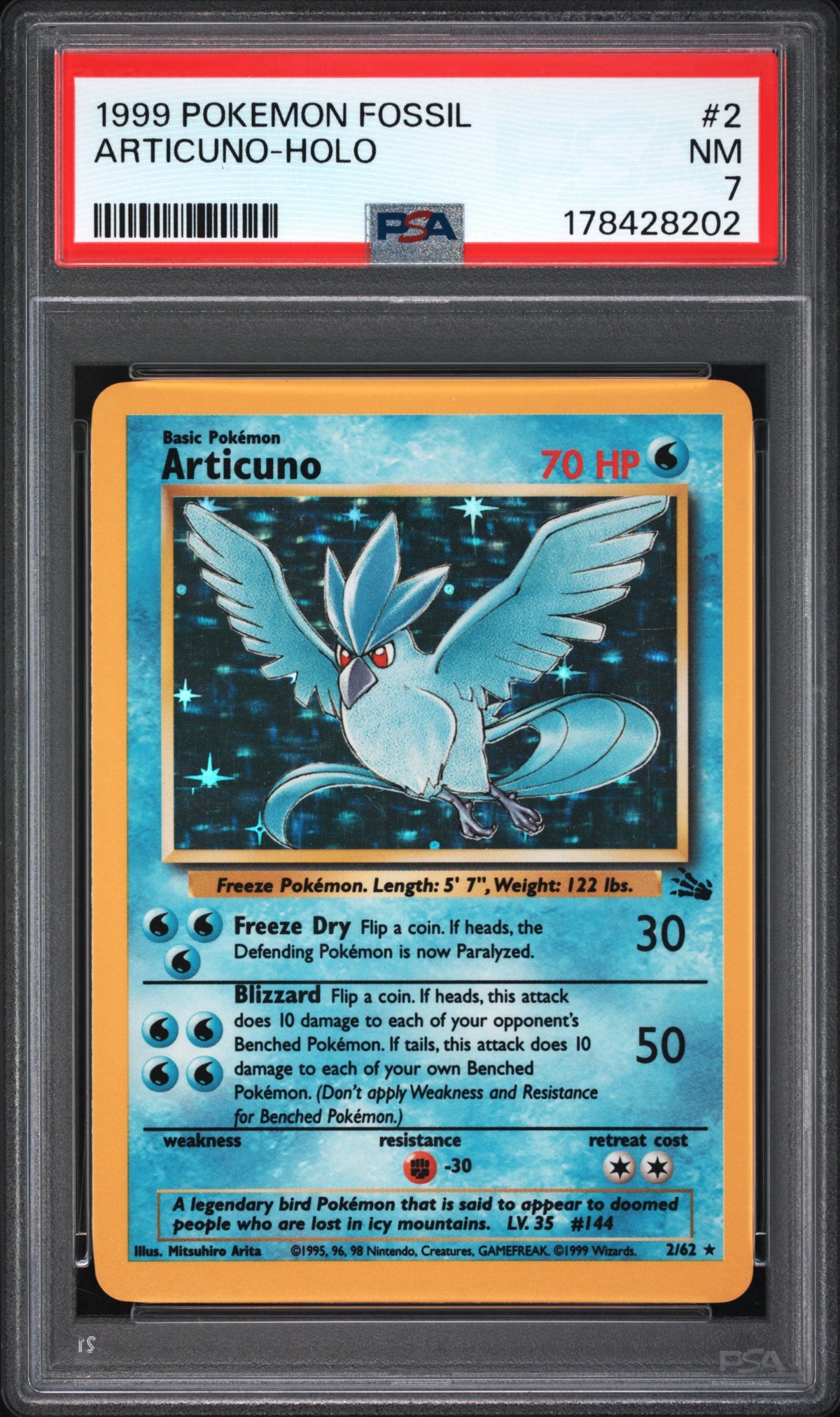 Articuno #2 PSA 7