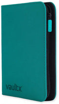 Vault X - 4-Pocket Exo-Tec Zip Binder - Ocean Blue