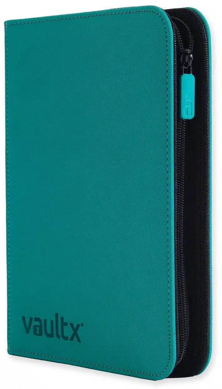 Vault X - 4-Pocket Exo-Tec Zip Binder - Ocean Blue