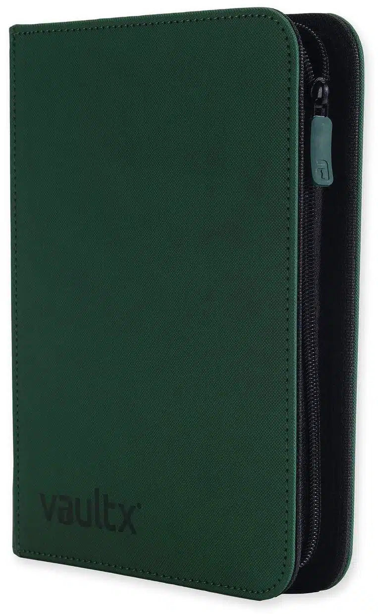 Vault X - 4-Pocket Exo-Tec Zip Binder - Forest Green