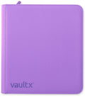 Vault X - 12-Pocket Exo-Tec Zip Binder - Just Purple