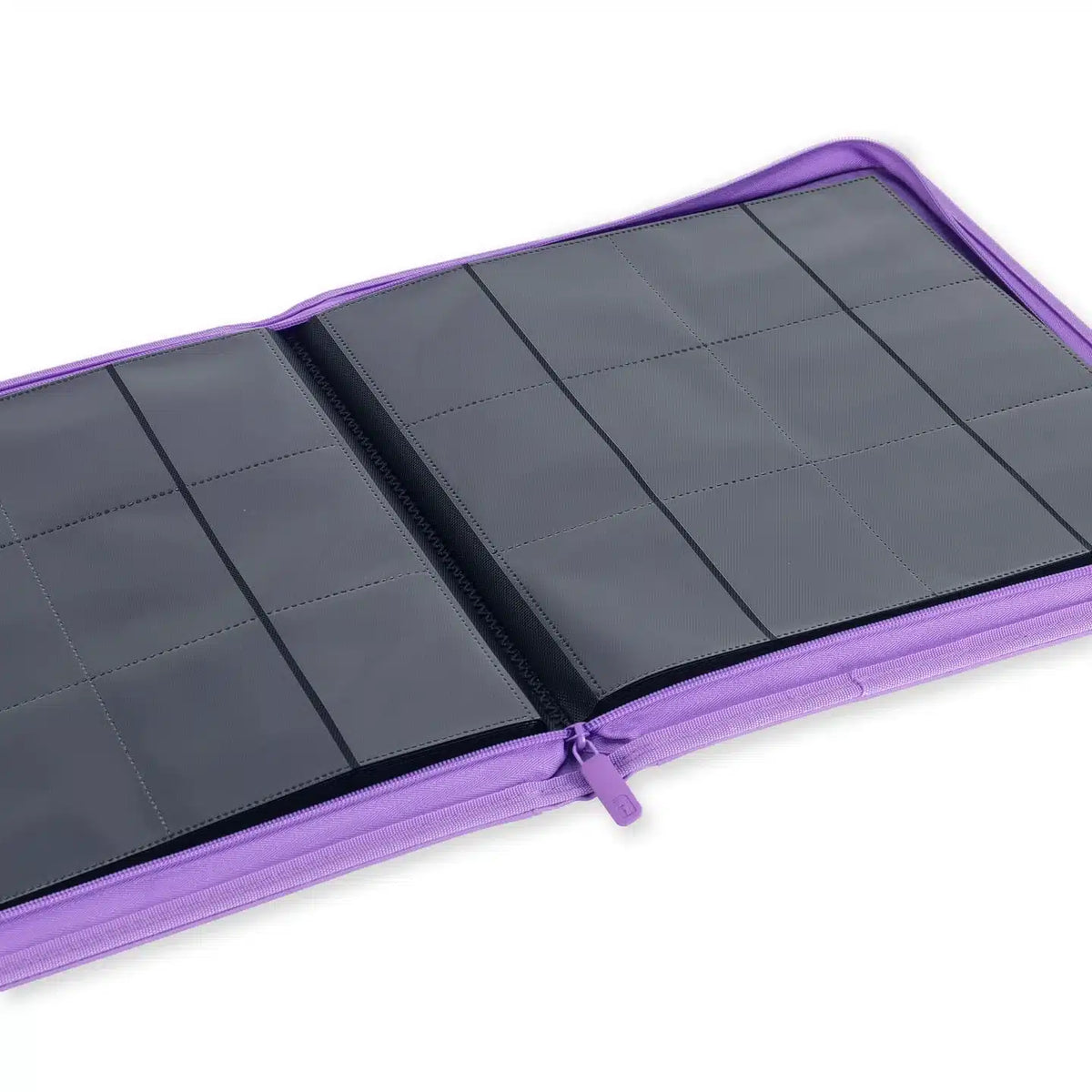 Vault X - 12-Pocket Exo-Tec Zip Binder - Just Purple