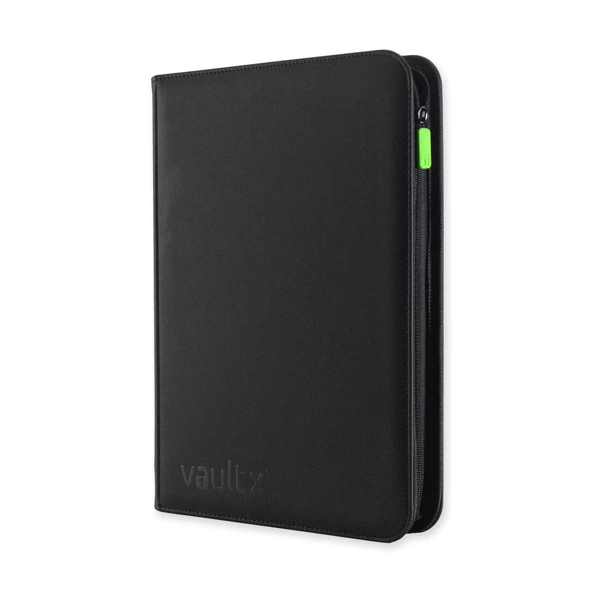 Vault X - 9-Pocket Exo-Tec®- Zip Binder - Signature Black