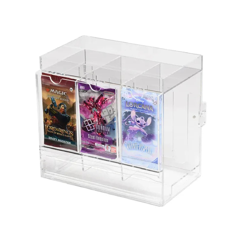 The Acrylic Box - 3-Slot Pack Dispenser | Acryl Dispenser