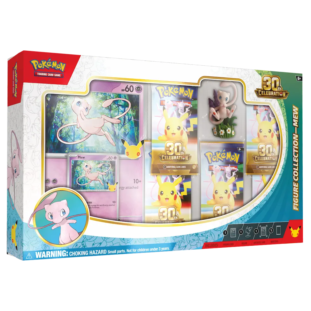 30th celebration Mew Figure collection
