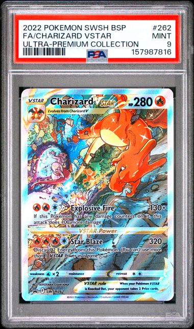 Charizard #262 PSA 9