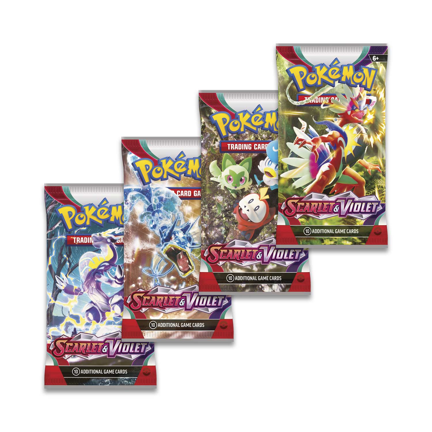 Pokémon Scarlet & Violet - Base - 10 kaarten per pakje
