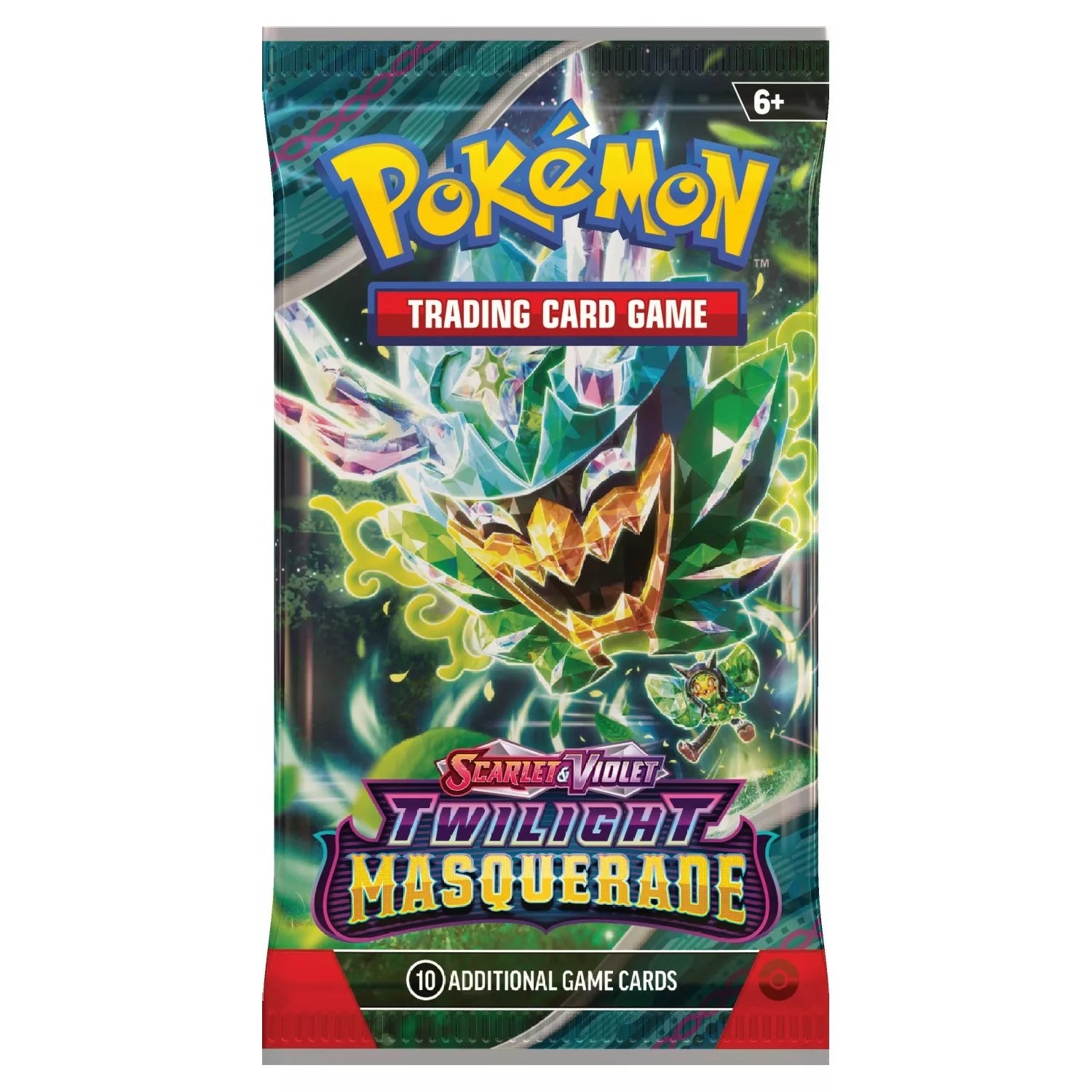 Pokémon Twilight Masquerade Booster Pack - 10 kaarten per pakje