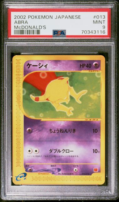 Abra #013 PSA 9