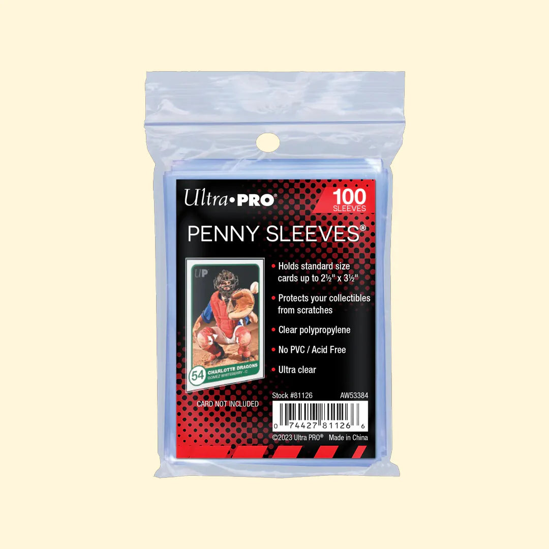 4 x Ultra Pro Penny Sleeves 100