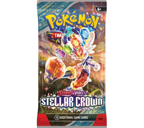 Pokémon Scarlet & Violet - Stellar Crown - 10 kaarten per pakje