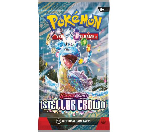 Pokémon Scarlet & Violet - Stellar Crown - 10 kaarten per pakje