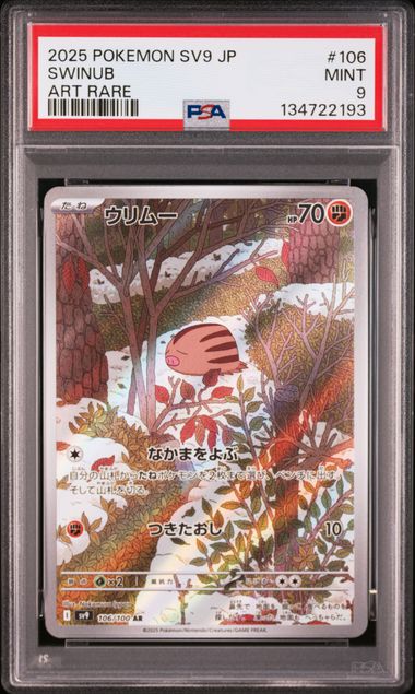 Swinub #106 PSA 9