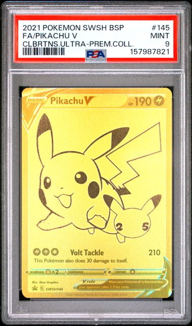 Pikachu #145 PSA 9